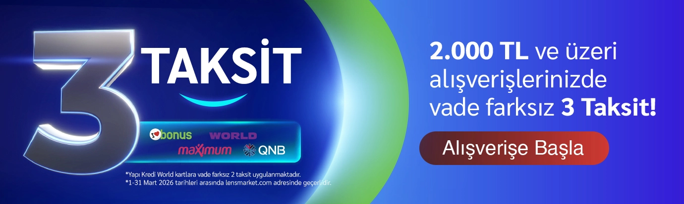 Ekspres Lens 3 Taksit Fırsatı