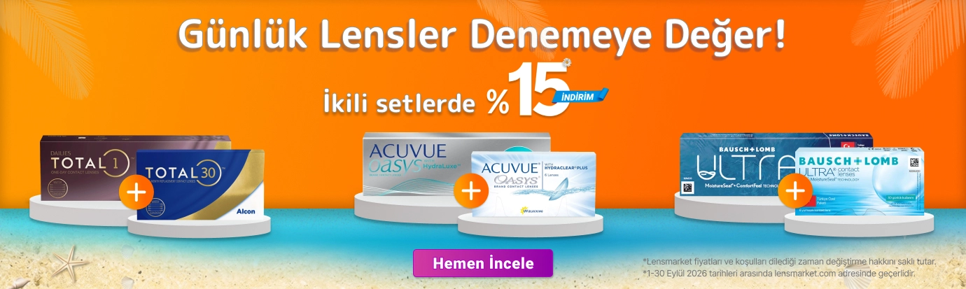 İkili setlerde %15 İndirim - 08.07.2026