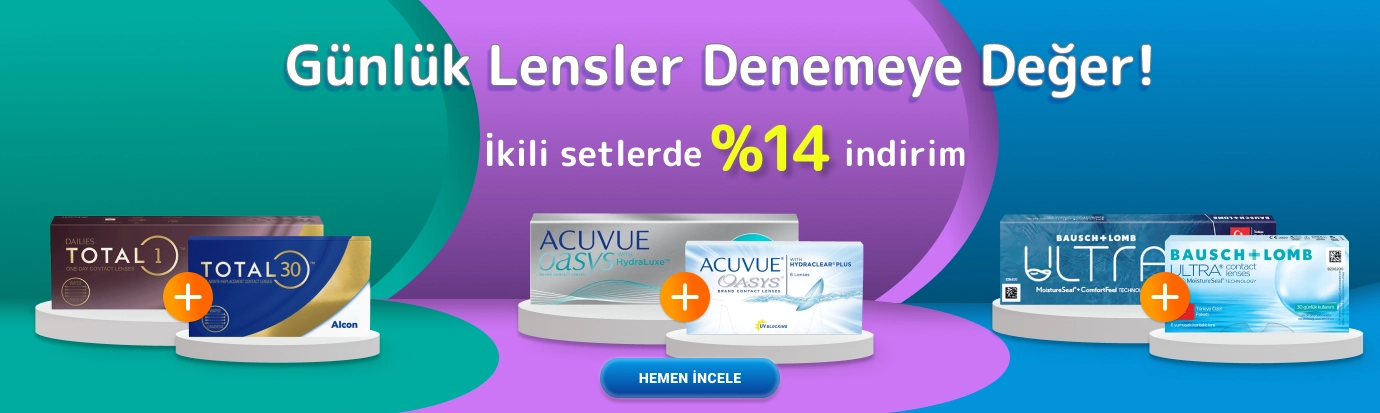 Günlük Lensler Denemeye Değerler Günlük Lensler Denemeye Değerler