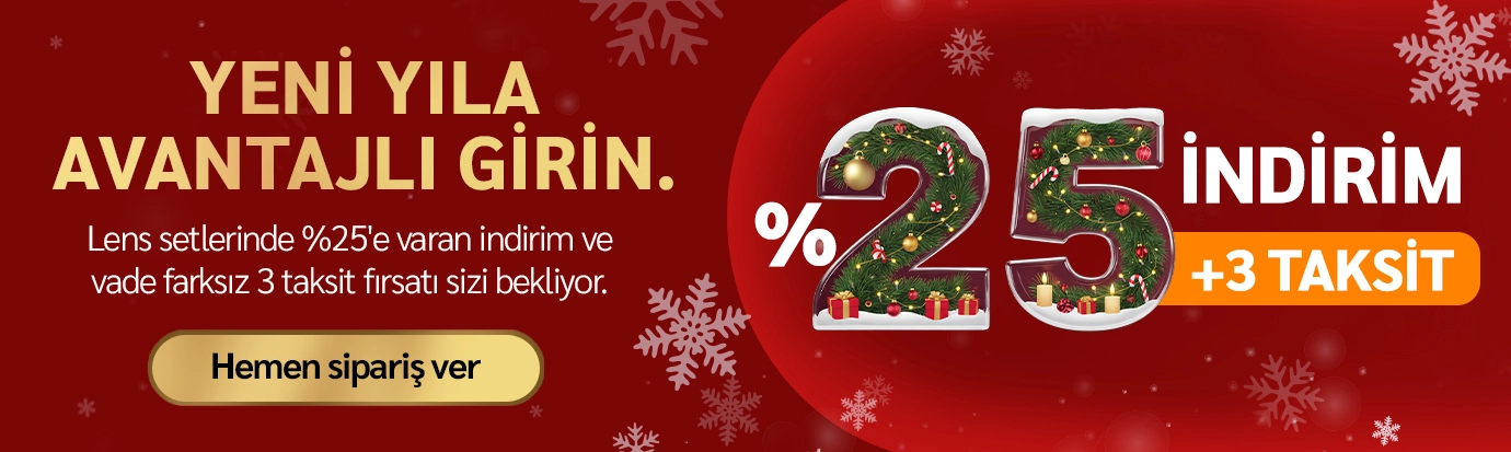 Yeni Yıl %25 İndirim Yeni Yıl %25 İndirim