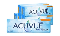 Acuvue Oasys Max 1-Day Toric İndirimli Lens Seti 6 Kutu